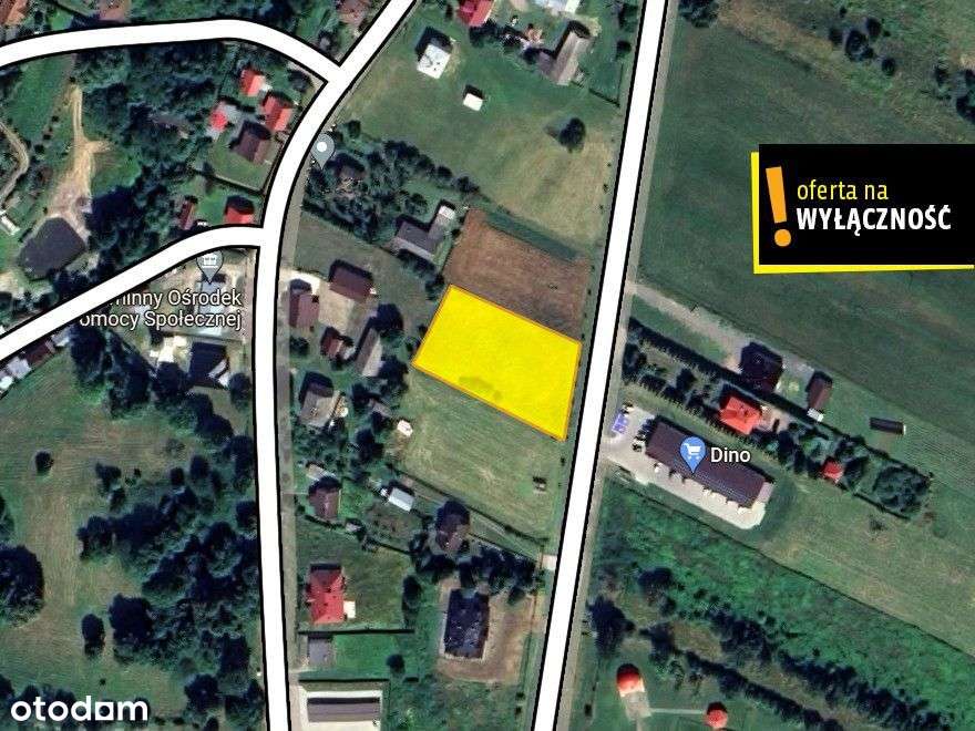 Rytwiany Działka inwestycyjna obok Urzędu Gminy - Pełny obrazek: 1/2