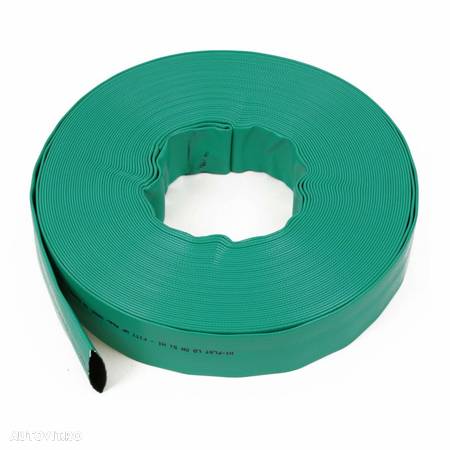 Furtun PVC plat verde 6 Bar - 51 76 102 mm - 1