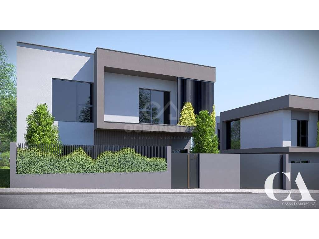 Terreno Urbano para Moradia T4+1 Nova com Piscina | Abóboda - Cascais-1