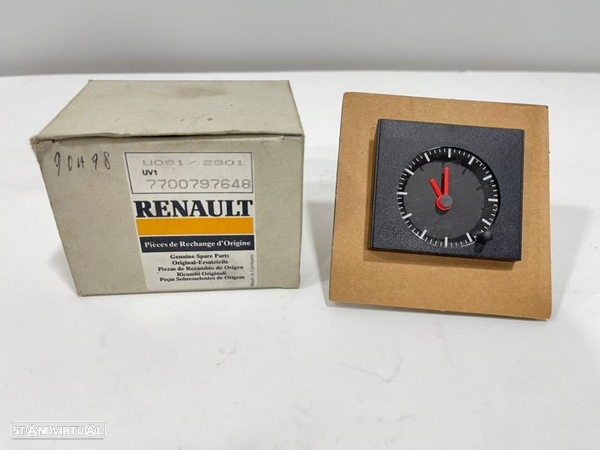 Relógio Original Novo Renault Clio MK1 1990 a 1998 7700815737 - 1