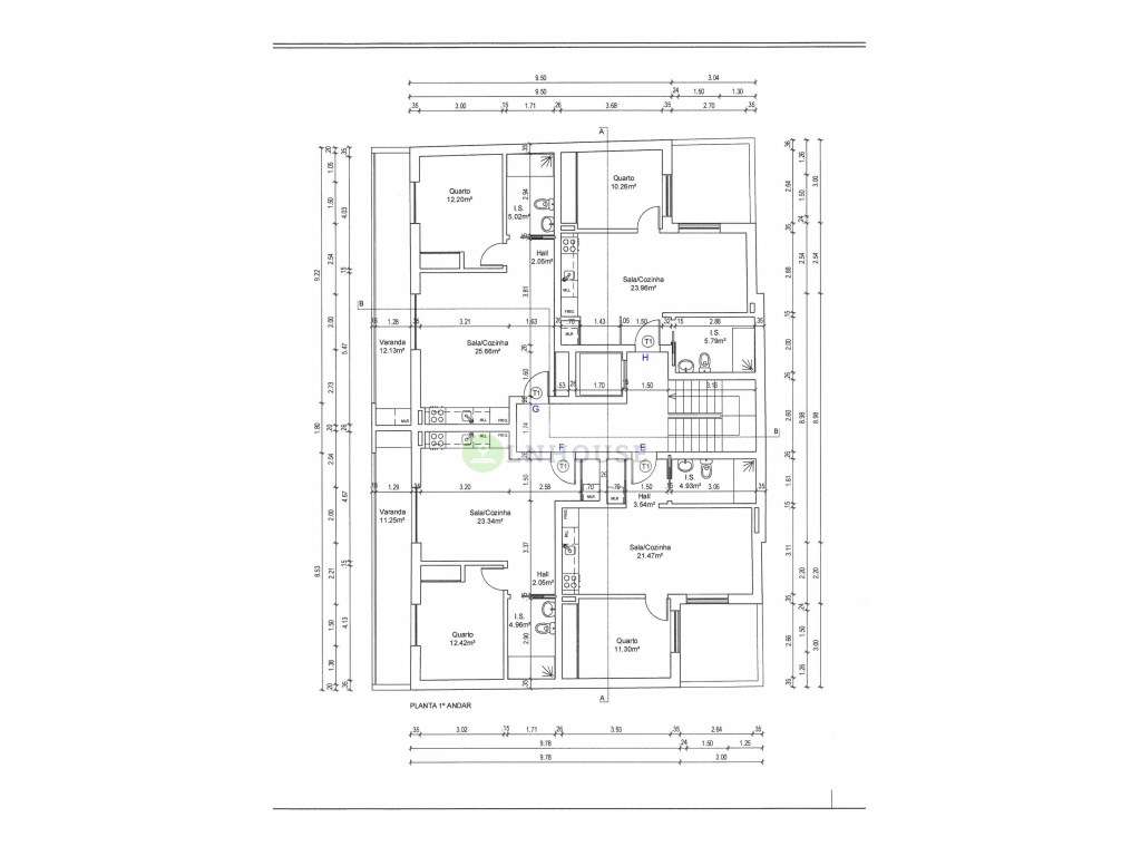 Apartamento T1 - Vila Real de Santo António-7