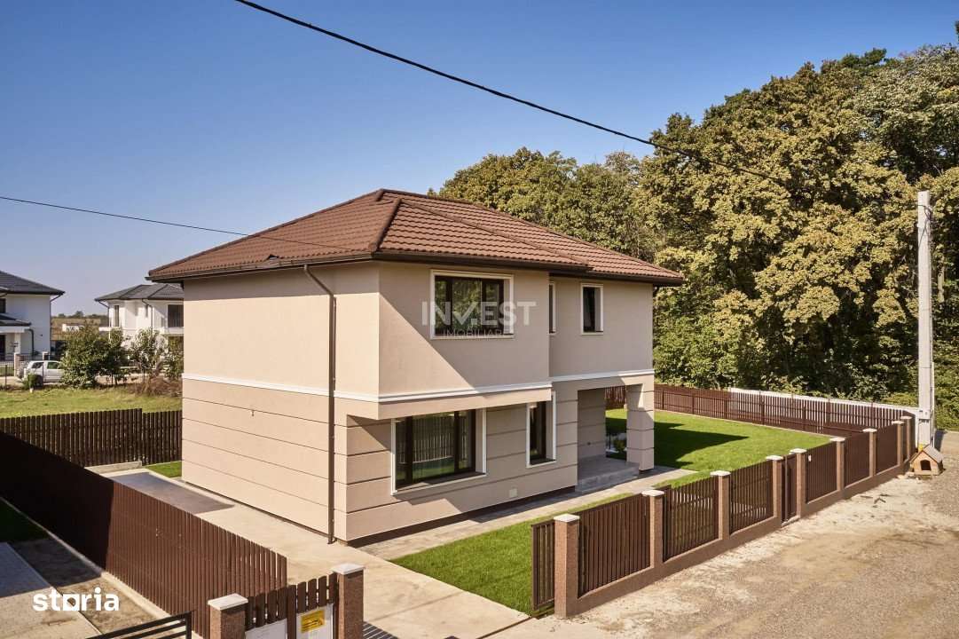 Casa individuala, constructie premium, 4camere, 2 bai, 400 mp teren, M - Imagine principală: 1/15