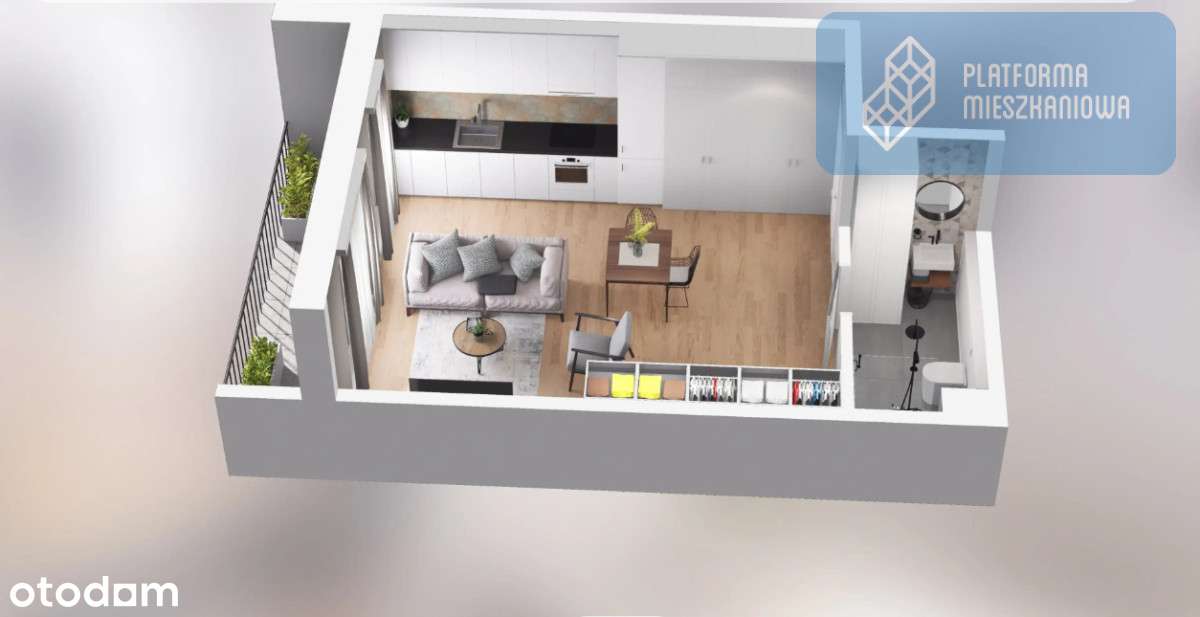 Prestiż* kawalerka Premium*centrum Poznania - Pełny obrazek: 4/9