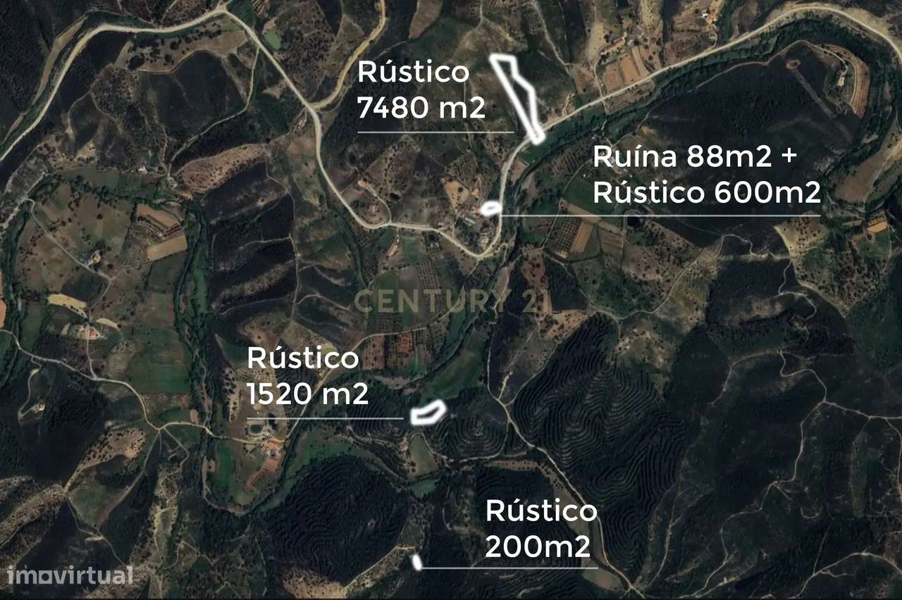 4 TERRENOS + RUÍNA 88m2 em Silves - Grande imagem: 4/11