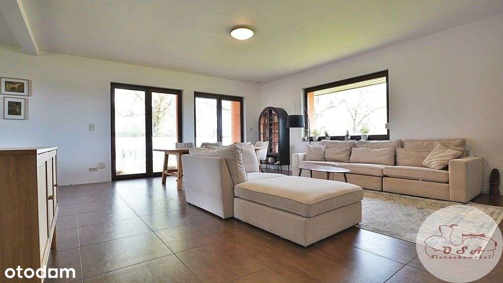 Parterowy wolnostojący duża działka Żabno Mosina-2