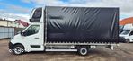 Opel MOVANO PLANDEKA FIRANA 10EP 2022 2.3 165 KM SALON PL BEZWYPADKOWY SERWIS ASO KLIMATRONIK CARPOL XXL FV23% REG. WYSOKOSCI PODUSZKI ZADBANY MASTER - 4