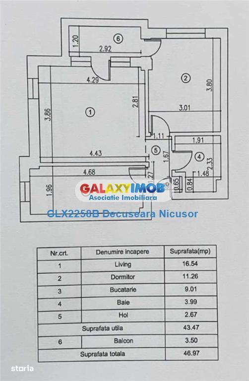 Apartament 2 Camere, Ilie Petre, Militari Residence,  43.700 Euro