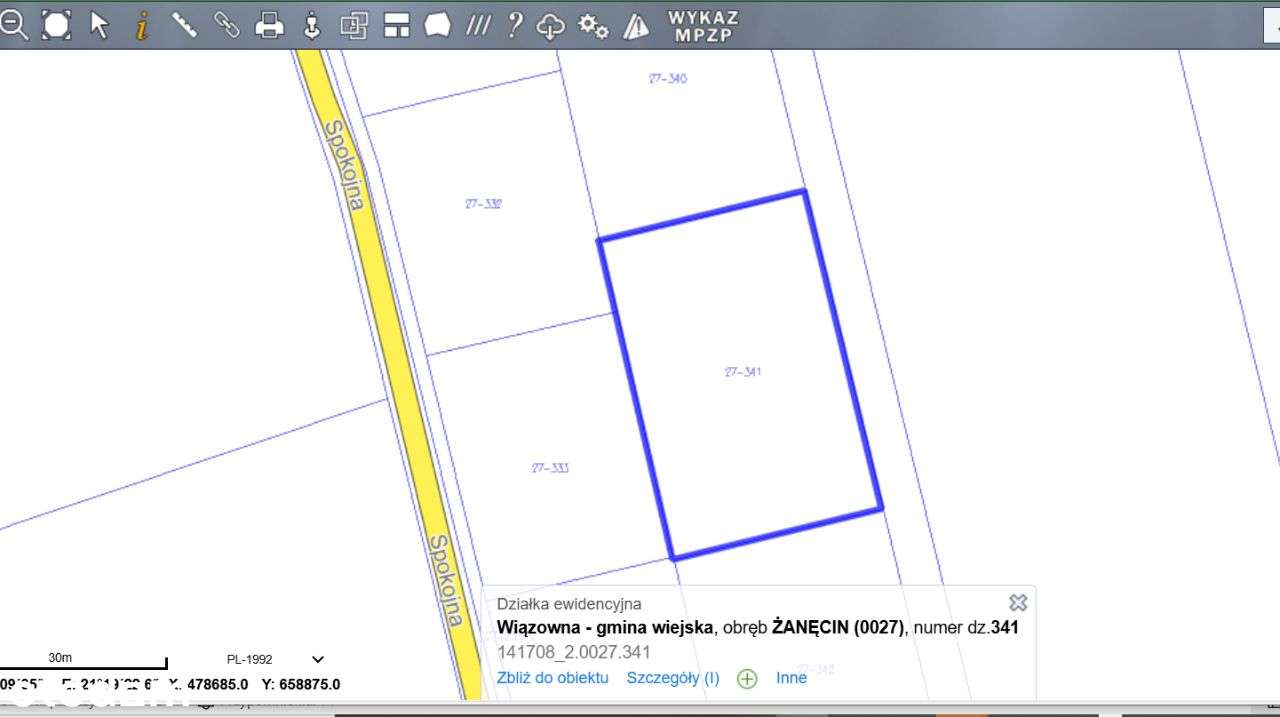 Do sprzedania piękna działka budowlana w Żanęcinie-12
