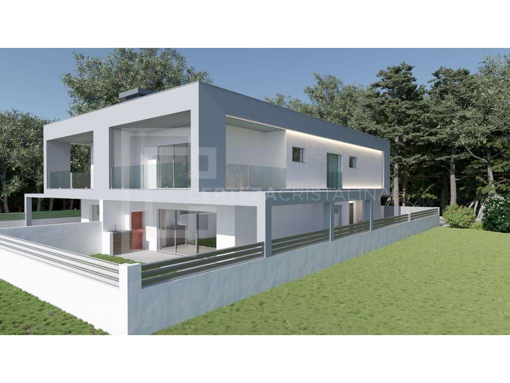 Moradia Geminada T4 Nova | Piscina | 4 Suítes | Arquitetura Contemp... - Grande imagem: 4/7