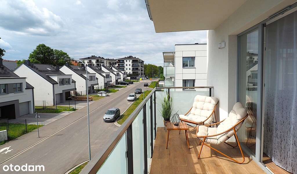 Mieszkanie w APARTAMENTOWCU + balkon + taras!-3