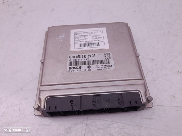 Centralina Do Motor  Ecu Mercedes-Benz A-Class (W168) - 1