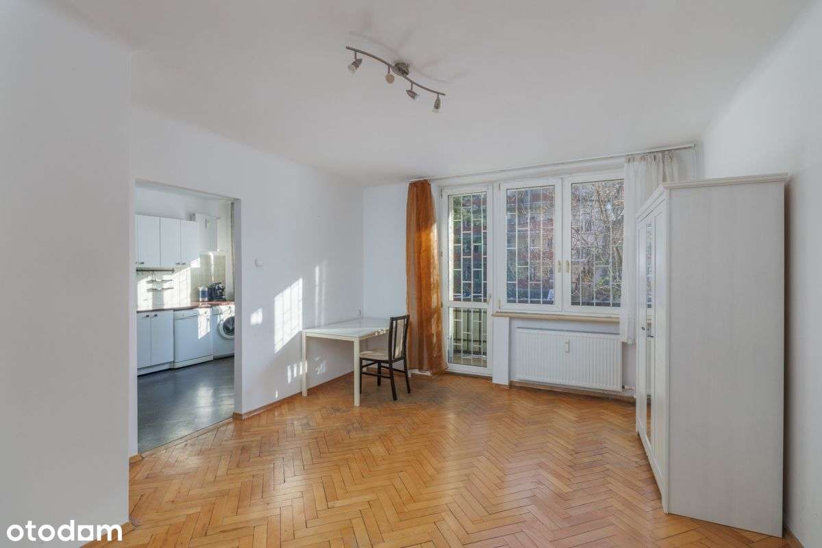 Świetnie skomunikowane 36m2 z balkonem i ogródkiem-4