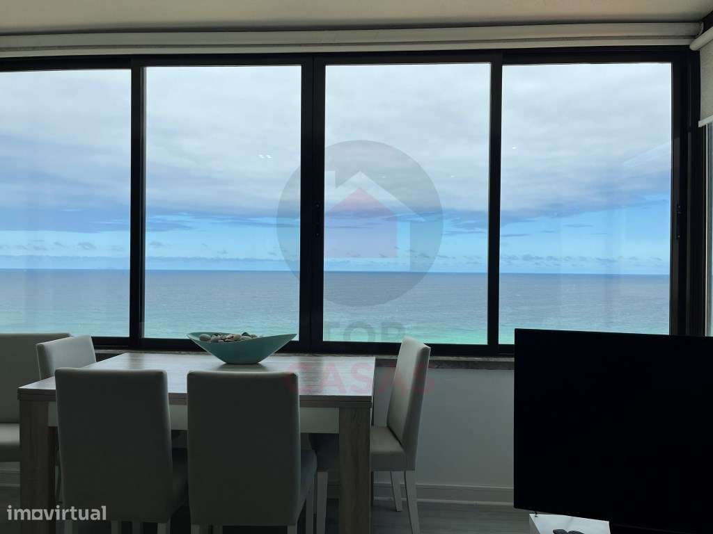 T1 Renovado com Vista Mar Frontal na Foz do Arelho-7