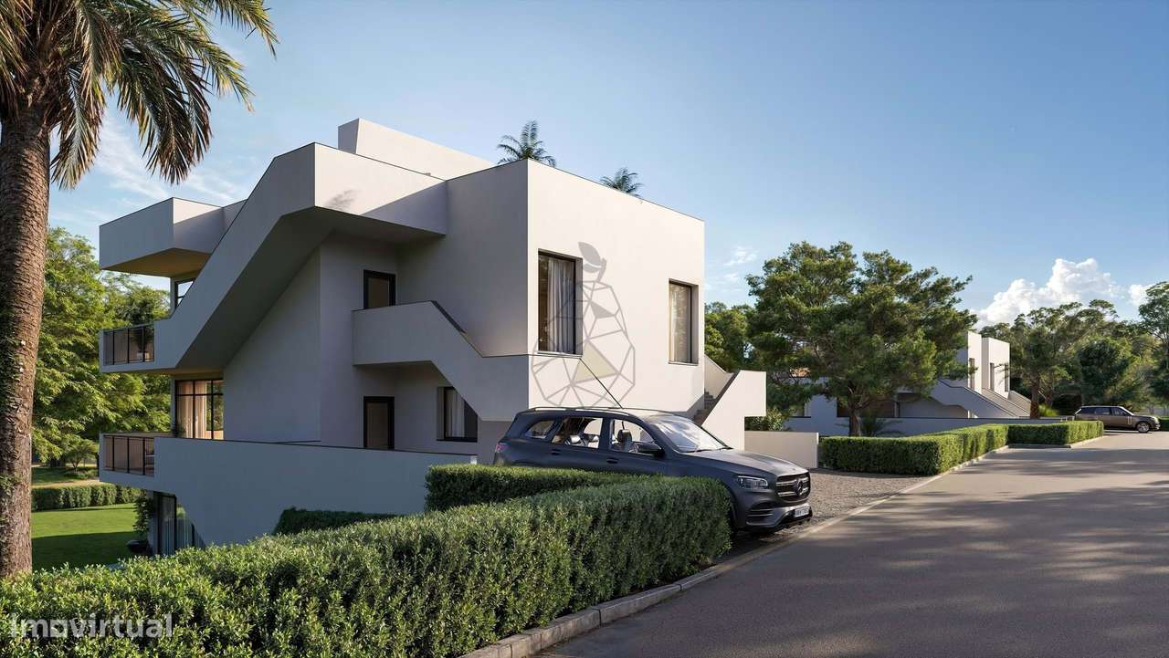 Apartamentos de luxo de dois andares situados em um condomínio fechado - Grande imagem: 3/15