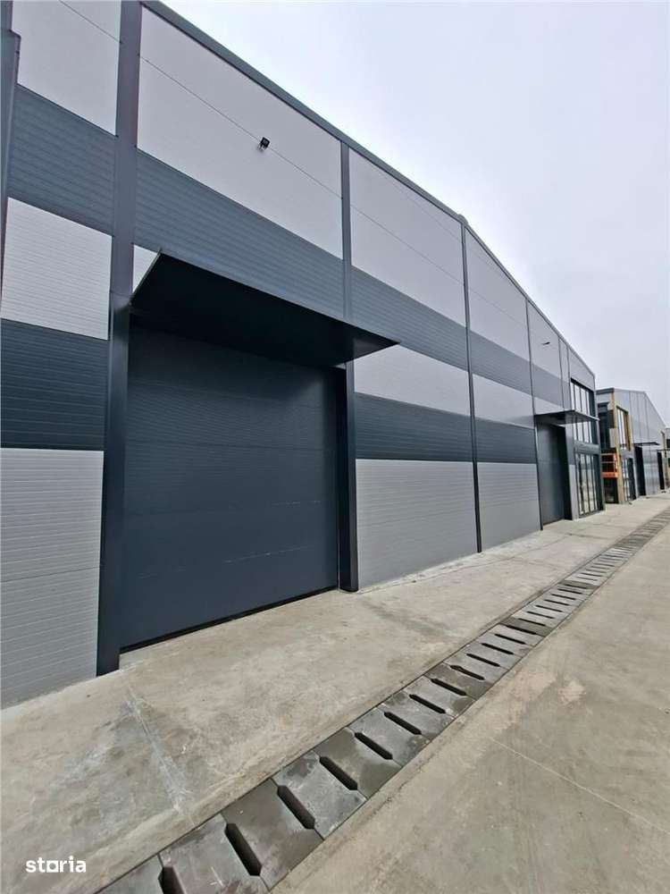 Hala 600 mp, cu birouri  P + 1, constr.2025, avans+credit ! - Imagine principală: 5/15