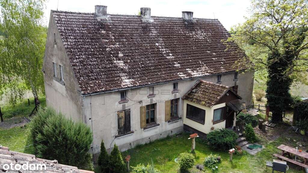 Duży przedwojenny dom jednorodzinny - Pławin-1