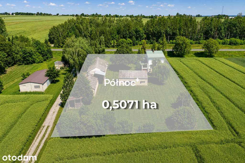 5-pokojowy dom z zabudowaniami gosp. w Rogalinie!