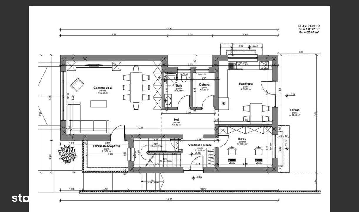 Teren autorizat pentru Casa individuala la intrare in Chinteni 600mp f - Imagine principală: 4/4