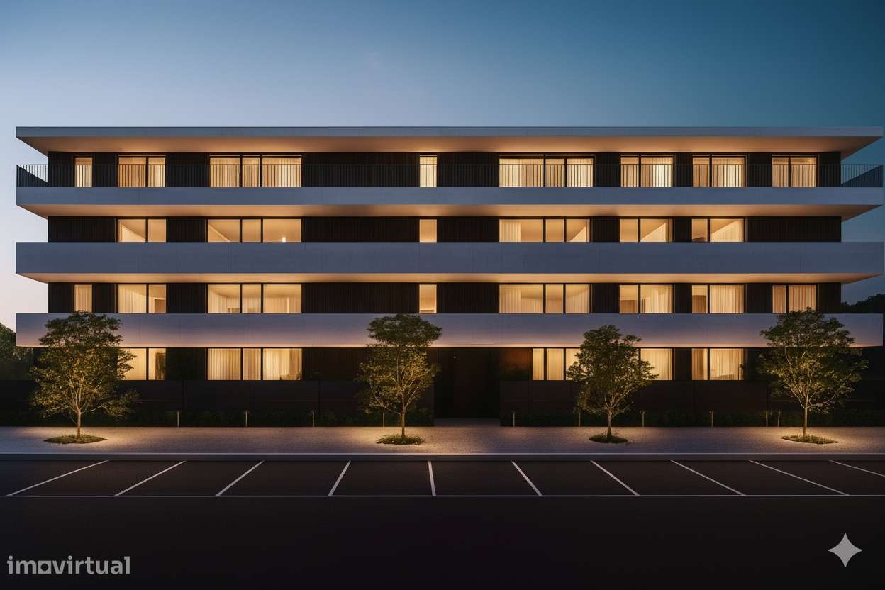 Prédio em Construção junto ao Tribunal, Viseu - Grande imagem: 2/2