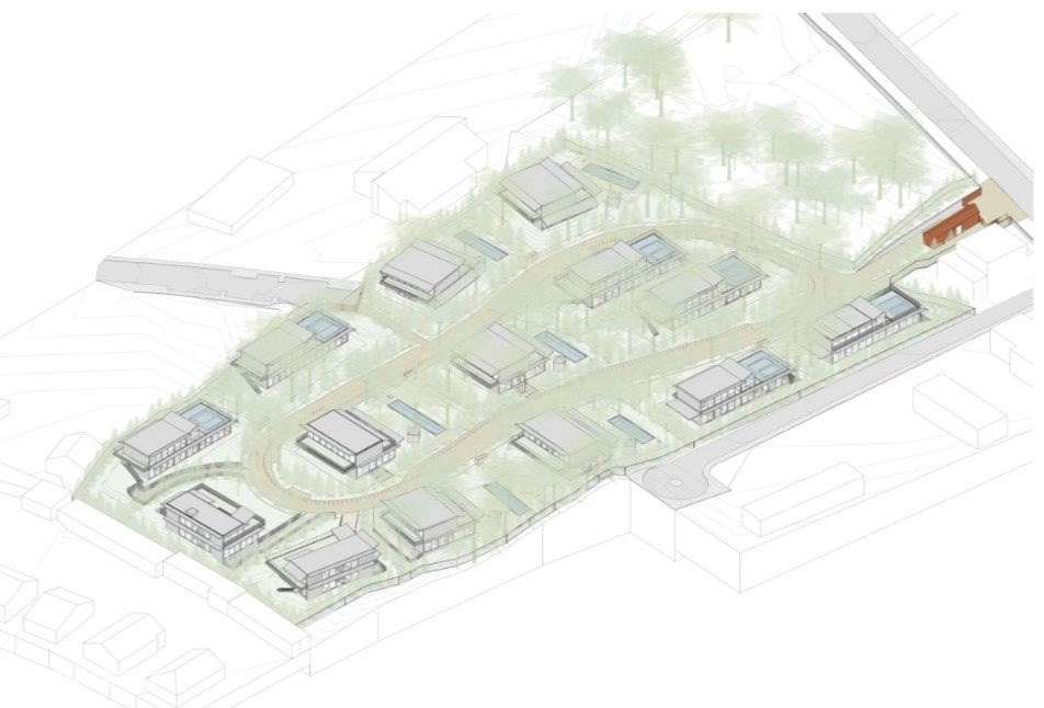 Terreno Praia de Ofir | Projeto Condomínio de Moradias - Grande imagem: 2/8
