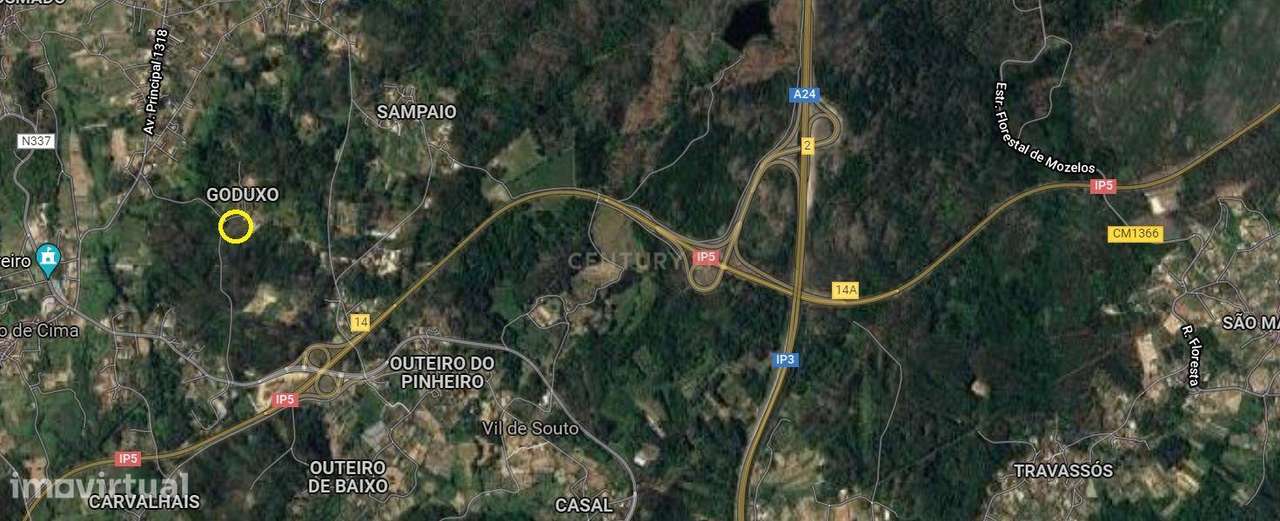 Terreno com viabilidade de construção com cerca de 3540m2 - Grande imagem: 3/4