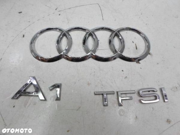 Audi A1 Tfsi Znaczek Emblemat Logo Napisy Na Klape - 1