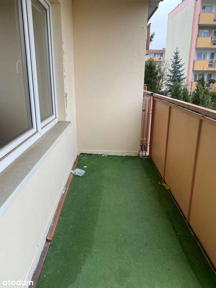 2 pokoje + oddzielna kuchnia + łazienka+ duży balkon - Pełny obrazek: 5/6