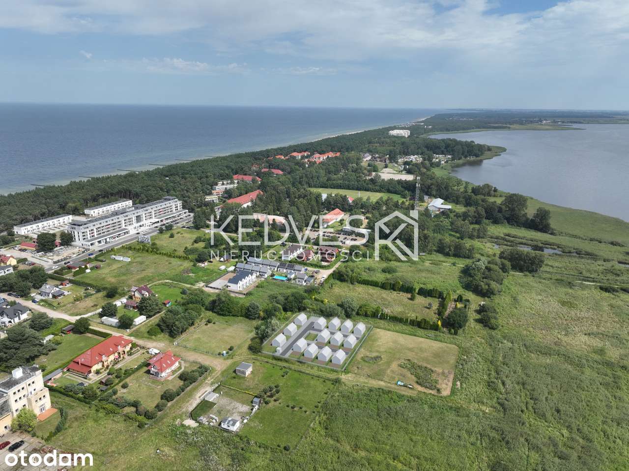 Działka w Rogowie - 400m od plaży - MPZP-5