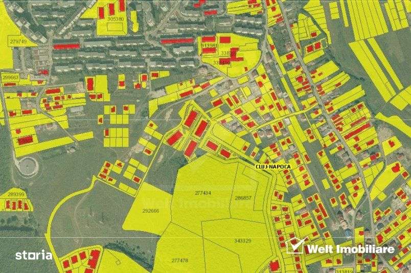 Manastur, Groapa Mosului, teren 1464 mp, intravilan, PUD + AC in lucru - Imagine principală: 4/5