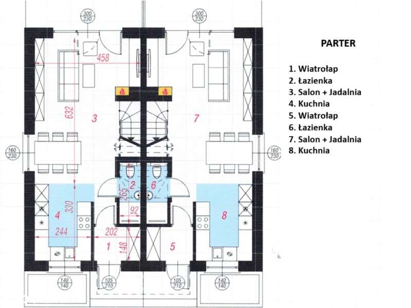 Apartament 4 pok. o pow. 85 m2, duża działka, cicha okolica, blisko S5 - Pełny obrazek: 5/7