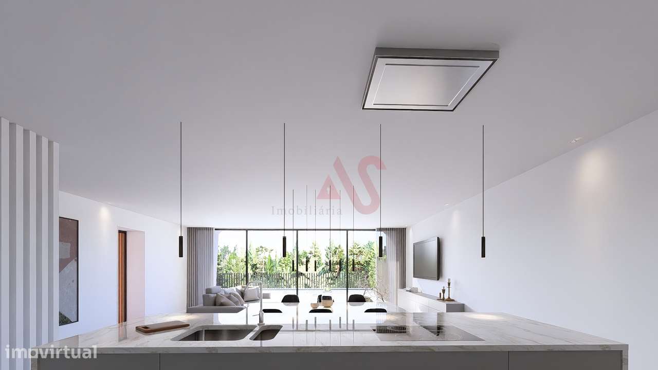 Moradia Térrea T3 com Piscina | Nova | Leitões, Guimarães-10