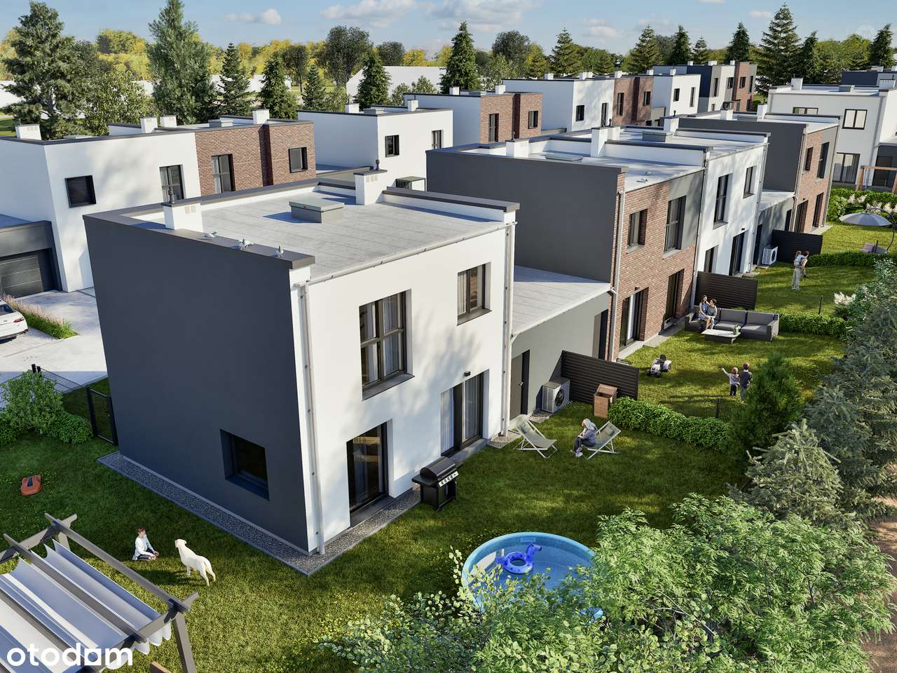 Dom 102,6 m²  z garażem i ogrodem w Parkowym Zakątku, Psary - Pełny obrazek: 4/13