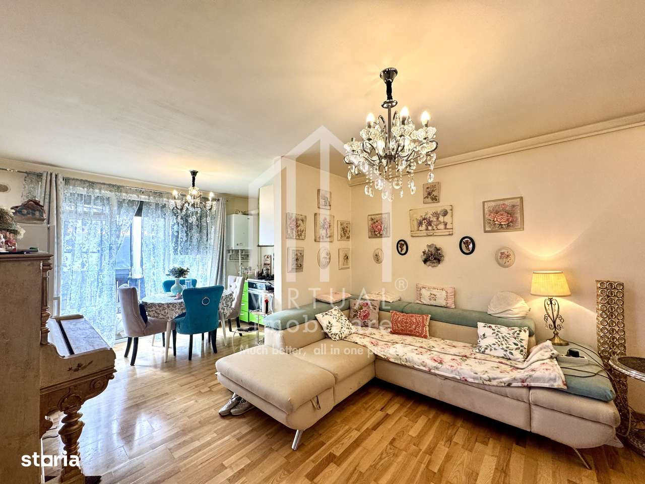 Apartamet cu 3 camere, 55mp utili+gradina 45mp, C. Arhitectilor-0