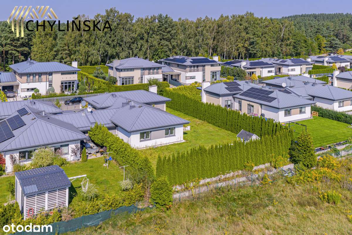 Parterowy Dom na zamkniętym osiedlu blisko Gdyni
