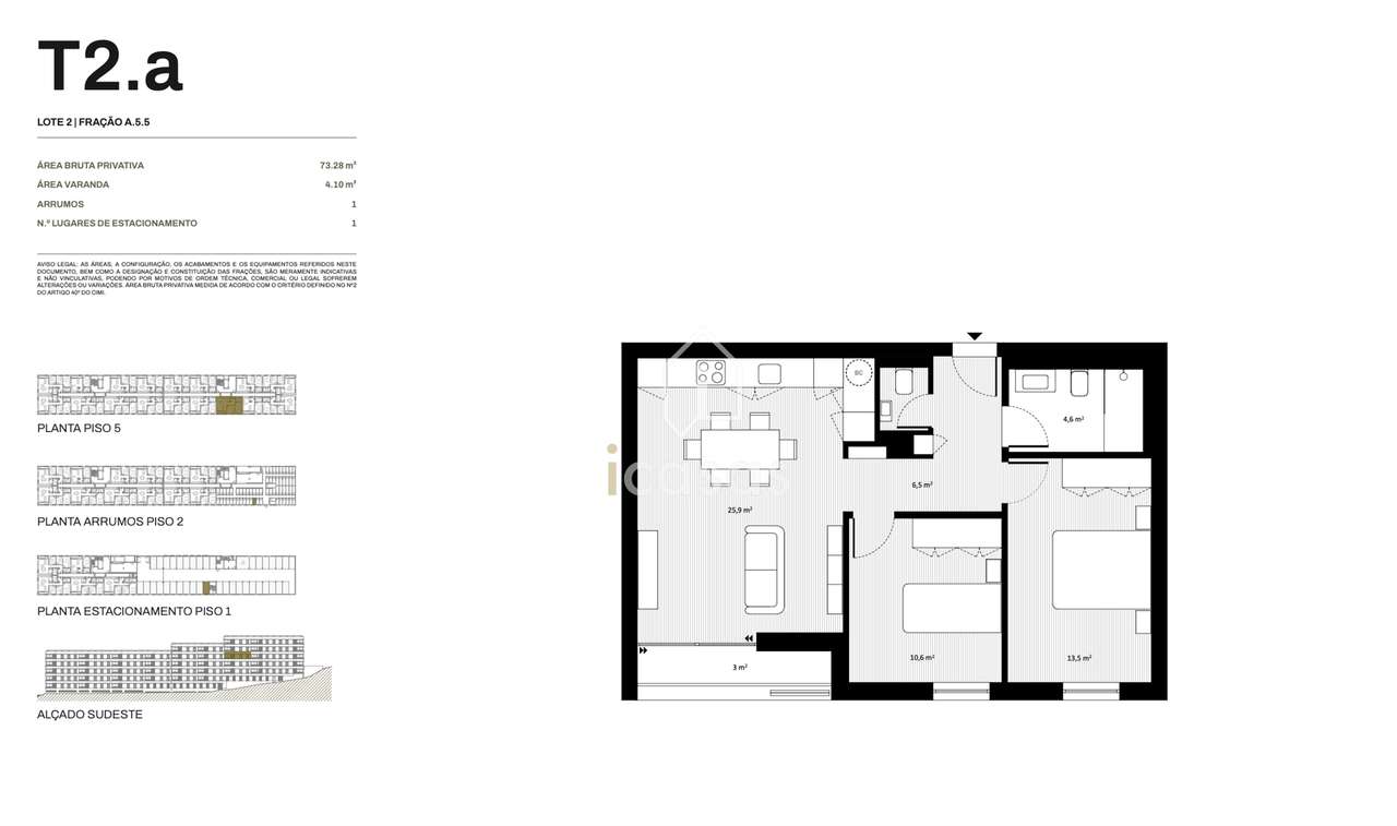 Apartamento T2 Venda em Rio Tinto,Gondomar-10