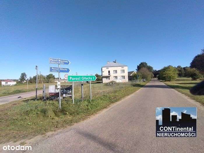 Dom murowany Porośl Wojsławy 19, duża działka 2505 - Pełny obrazek: 2/11