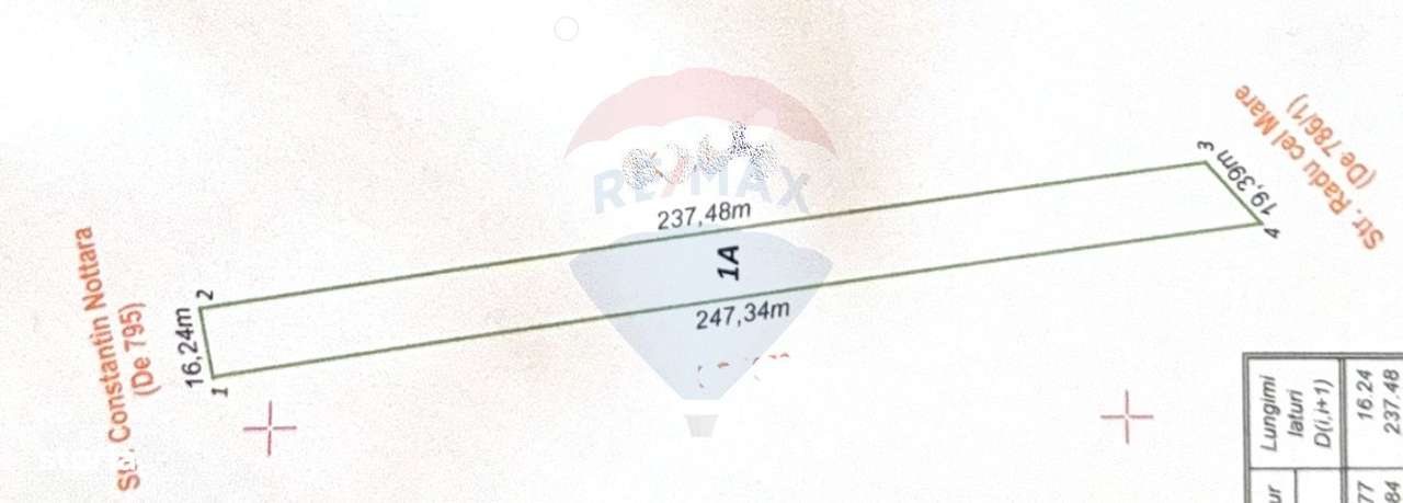 Teren intravilan, 3916 mp, dubla deschidere, Vladisceasca - Imagine principală: 5/7