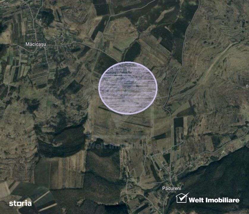 Teren in Macicasu - Chinteni, 2900 mp, intravilan, Lv2 - viitoare cons - Imagine principală: 1/5