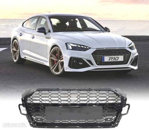 GRELHA FRONTAL PARA AUDI A5 20- LOOK RS - 1