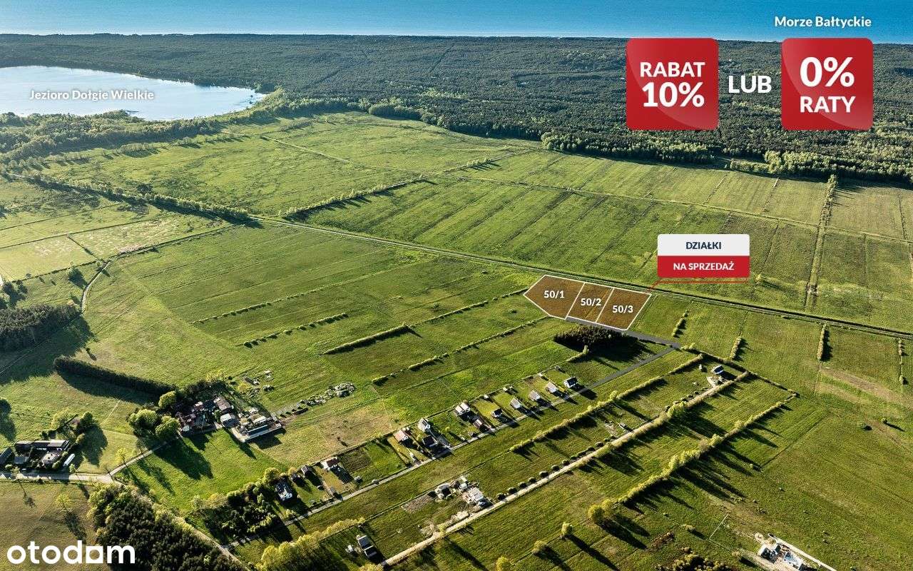 NOWA NIŻSZA CENA działek w sercu Słowińskiego Parku Narodowego-1