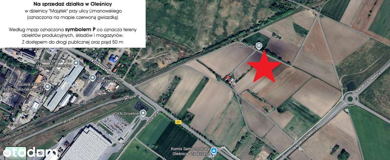 Działka pod inwestycje | Oleśnica ul. Krzywoustego | Obwodnica wsch.-0
