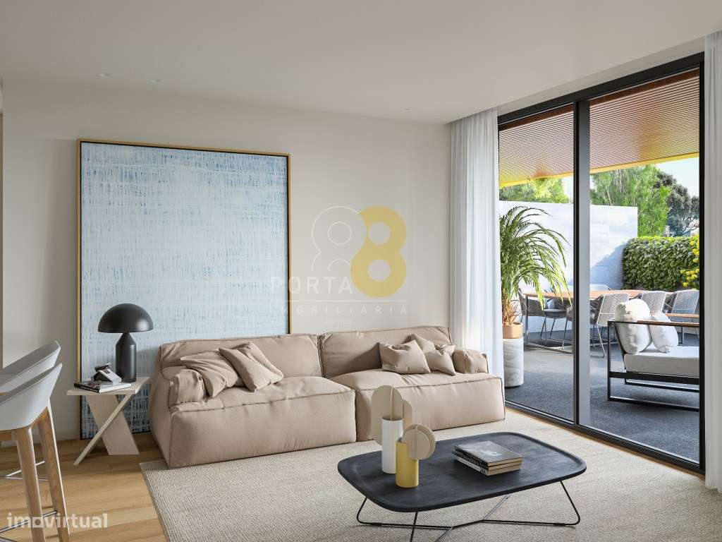 Excelente apartamento T3 com terraço e piscina junto à Marina da Af...-9
