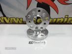 Espaçadores Jom 5MM, 10MM, 15MM ou 20MM para Audi, Bentley, Chevrolet, Chrysler, Lamborghini, Mclaren, Seat, Skoda, VW 5x100 / 5x112 BC 57.1 - 3