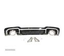 DIFUSOR TRASEIRO A3 8V SPORTBACK SLINE LOOK RS3 16- + PONTEIRA DE ESCAPE - 2