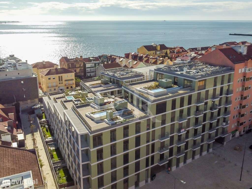 Penthouse T4+1 com terraço, piscina e vista rio no Dafundo, Oeiras-54