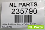 Instalação elétrica da porta Partner Berlingo 9646981480 - 7