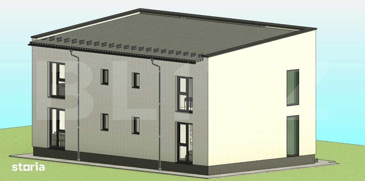 Duplex modern de 130 mp utili – Unirea, pe 6 ari de teren. - Imagine principală: 2/4