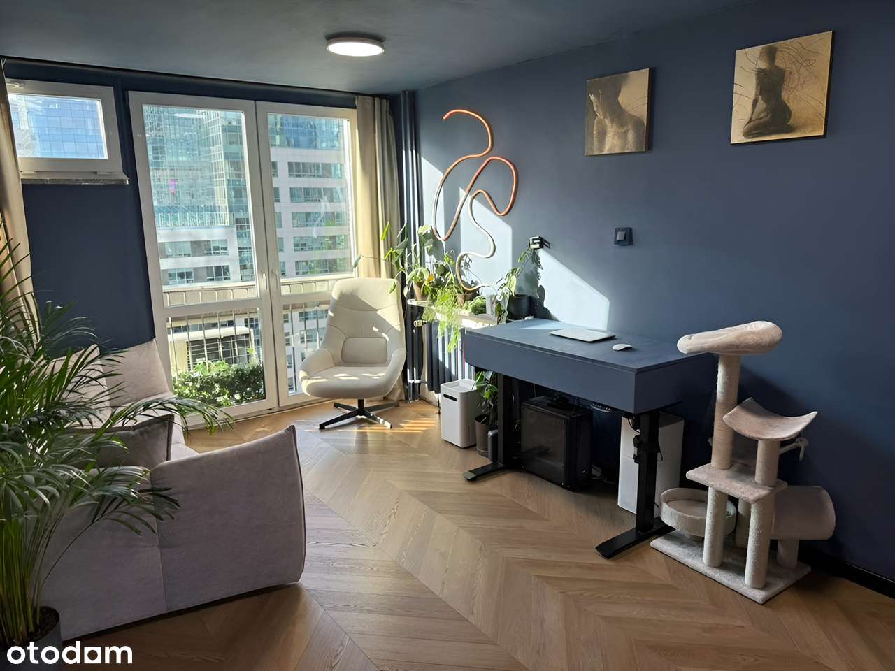 Praktyczne mieszkanie w samym centrum (Rondo ONZ, metro, widok) - Pełny obrazek: 4/18