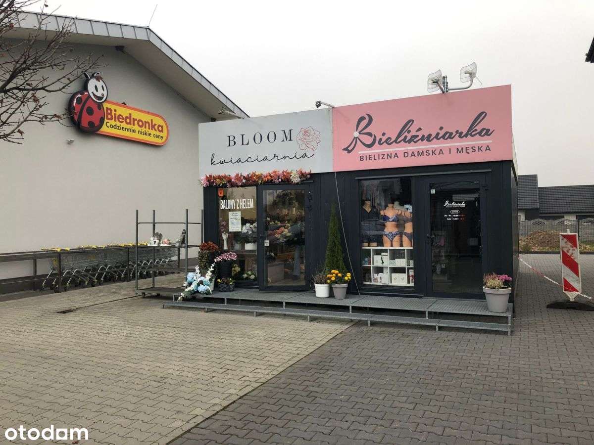 Lokal usługowy - kontener handlowy Strawczyn - Pełny obrazek: 1/5