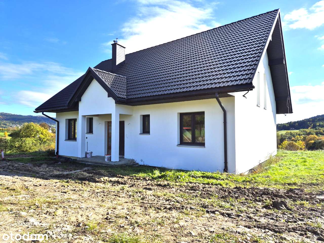 Nowy dom w Beskidzie Wyspowym– 5 sypialni, piękne widoki, bez prowizji-1